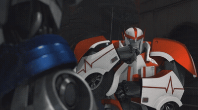 Robot With Heartbeat On Chest GIF
