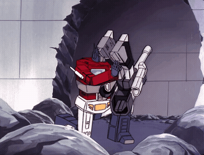 Robot With Number 19 On Chest GIF