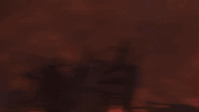 Robot With Purple Light Coming Out Of Head GIF