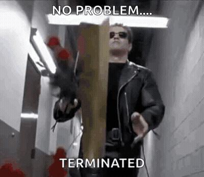 Robot With Purple Light Says Who Me GIF