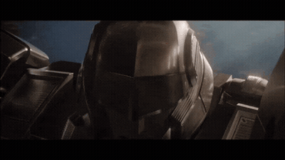Robot With Red Eyes Saying I'm Done Saving Money GIF