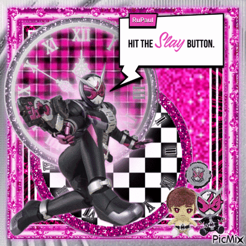 Robot With Speech Bubble Saying Hit The Stay Button GIF