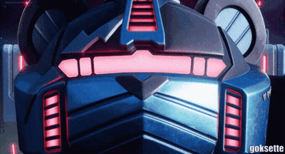 Robot With Word Goksette GIF