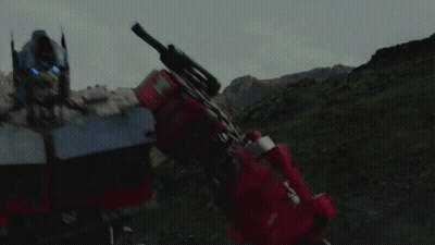 Robot With Word Transformer GIF