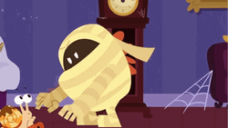 Robotics The Mummy Chasing Snail GIF