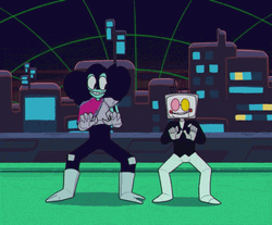 Robots Spooky Month Dance GIF