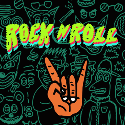 Rock And Roll Amazing Hand Sign GIF