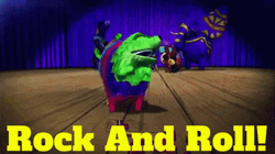 Rock And Roll Cute Animal Band GIF