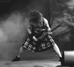 Rock And Roll Metal Headbang GIF