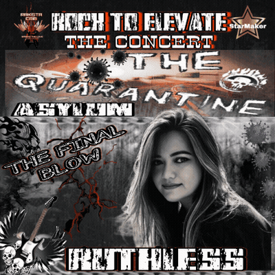 Rock Concert Poster Quarantine Asylum GIF
