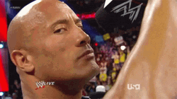 Rock Eyebrow GIF