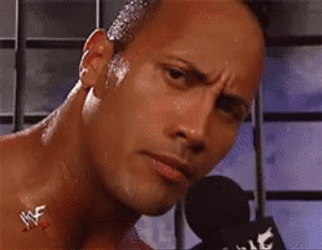 Rock Eyebrow GIF
