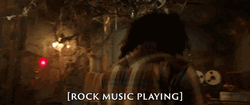 Rock Music Headbang Dave Grohl  GIF