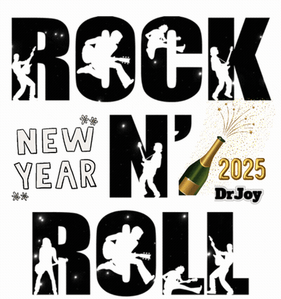 Rock New Year N' Roll 2025 GIF