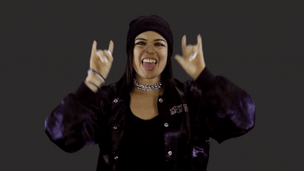 Rock On Party Hard GIF
