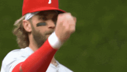 Rock Paper Scissors Aaron Nola Red Cap GIF