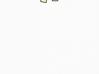 Rock With Yellow X And Snowflake GIF