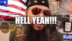 Rocker Screaming Hell Yeah Brother  GIF