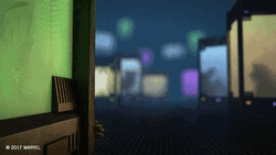 Rocket Being Sneaky Baby Groot GIF