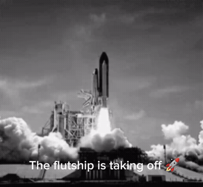 Rocket Flying Launching Soon GIF
