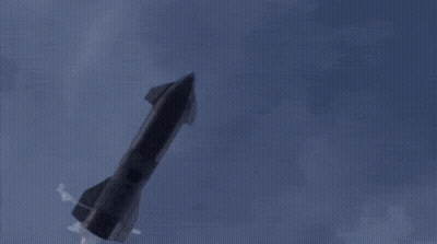 Rocket Launch Into Space GIF