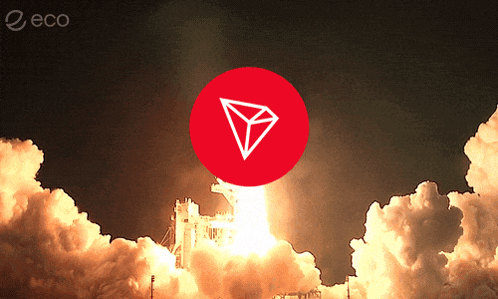 Rocket Launching With Red Circle And Diamond GIF