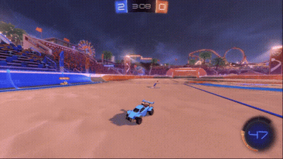 Rocket League Game 3:08 GIF