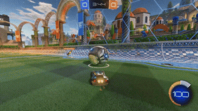 Rocket League Game At 3:44 GIF