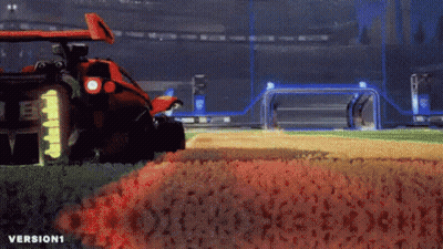 Rocket League Game On Console GIF