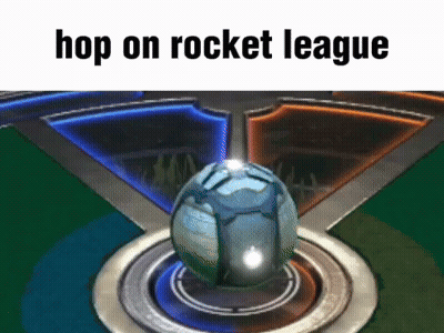 Rocket League Hop On GIF