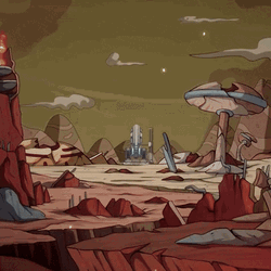 Rocket Lift Off Planet XOLO GIF