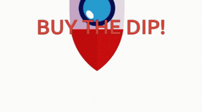 Rocket Saying Buy The Dip GIF