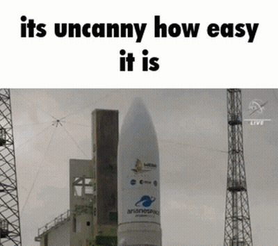 Rocket Saying It's Uncanny How Easy It Is GIF
