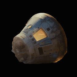 Rocket Ship Part Glitching GIF