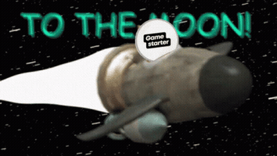 Rocket To The Moon GIF