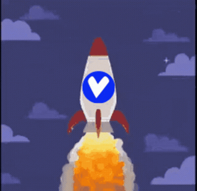 Rocket With Check Mark GIF