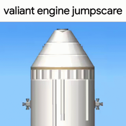 Rocket With Valiant Engine Jumpscare GIF