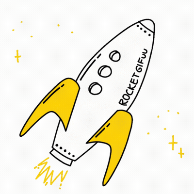 Rocket With Words Rocketgifu GIF