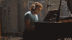 Rocketman Elton John Recording Song