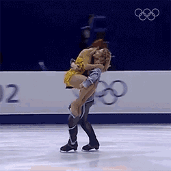 Rocking Figure Skating GIF