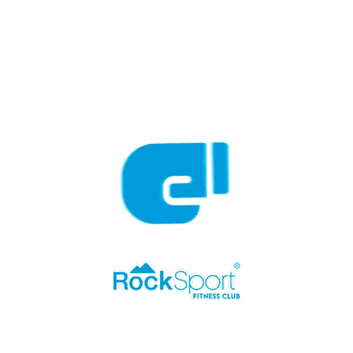 Rocksport Fitness Club Logo Sticker