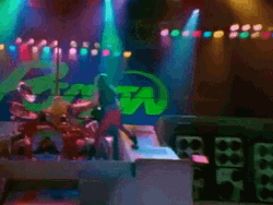 Rockstar Head Banging To Notti Bop GIF