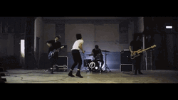 Rockstar Men Headbanging GIF