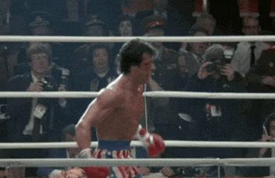 Rocky 4  Rocky Balboa Boxing Champion GIF