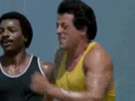 Rocky Best Friends Hug GIF