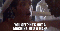 Rocky He's Not A Machine GIF