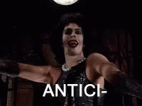 Rocky Horror Picture Show Meatloaf Anticipation GIF
