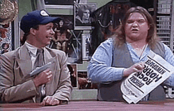 Rocky Horror Picture Show Meatloaf Pointing Gun GIF