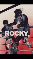 Rocky Movie Poster GIF
