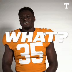 Rocky Top Player Saying What GIF
